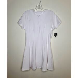 NWT CottonOn iBody white match point tennis dress - large